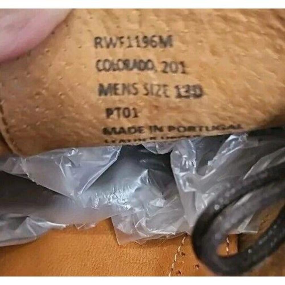 Robert Wayne Men's Oxford Shoes 13D Brown Leather Colorado Cap Toe - Picture 9 of 10